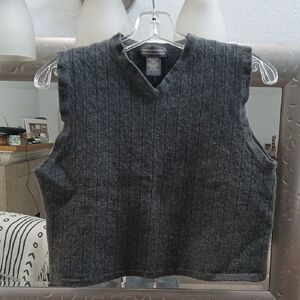 Banana Republic Italian Merino Wool Sweater - Charcoal